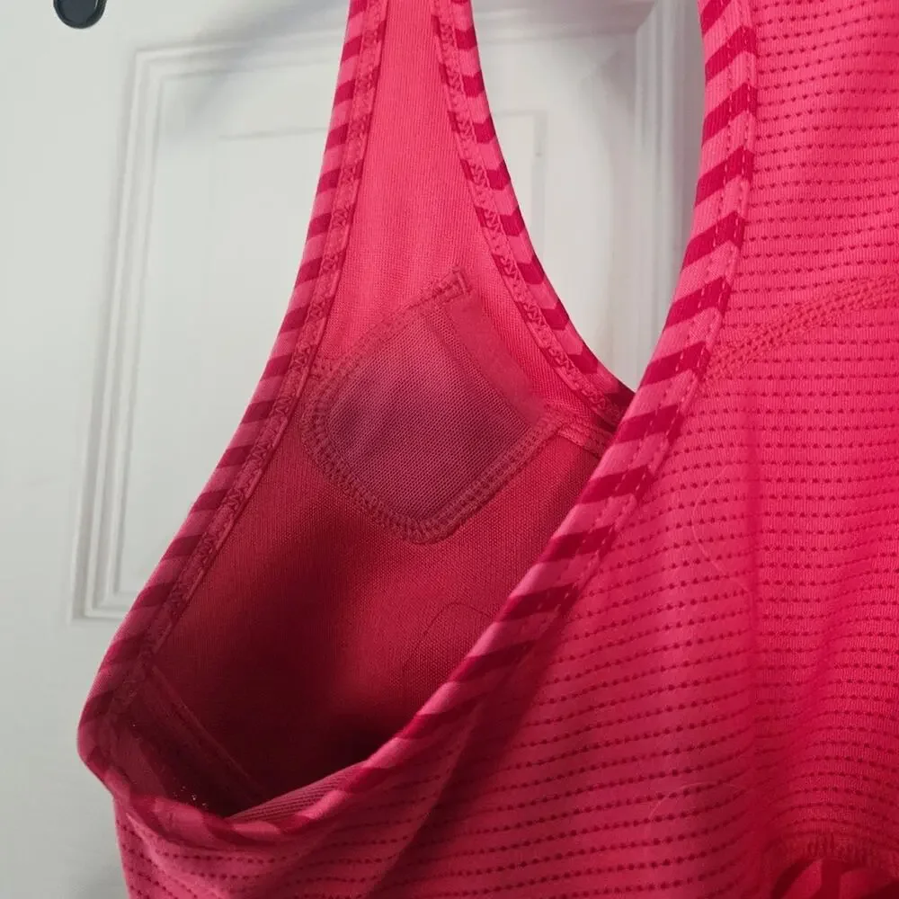 Nike Pink Chevron Tank Top